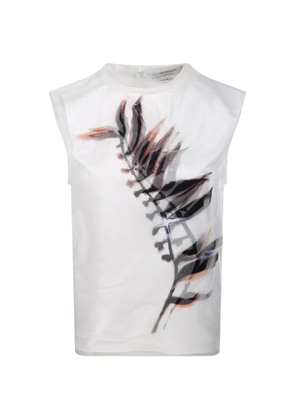 Sportmax floral-print top - White