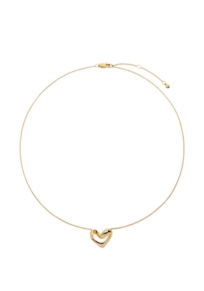 Monica Vinader heart-pendant necklace - Gold