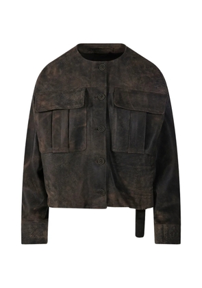 Salvatore Santoro buttoned pocket jacket - Brown