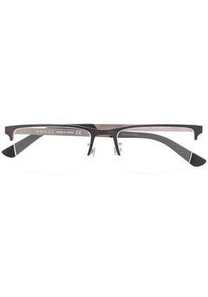 Gucci Eyewear rectangle glasses - Black