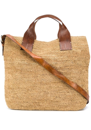 IBELIV top-handle tote - Neutrals