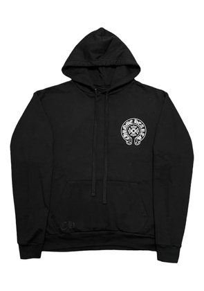 Chrome Hearts horseshoe-logo hoodie - Black