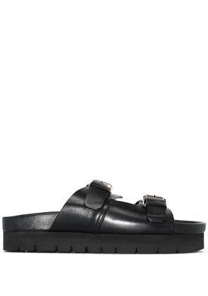 Grenson Flora flatform sandals - Black