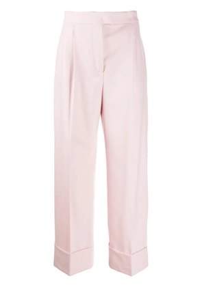 Alberta Ferretti high-waisted palazzo trousers - Pink