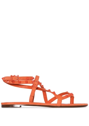 Valentino Garavani Rockstud Flair sandals - Orange