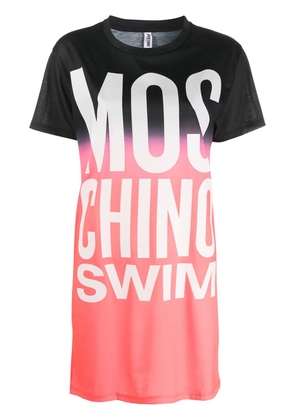Moschino Moschino Swim dégradé T-shirt dress - Orange
