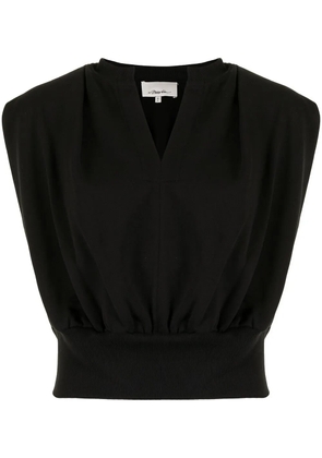 3.1 Phillip Lim French Terry sleeveless top - Black