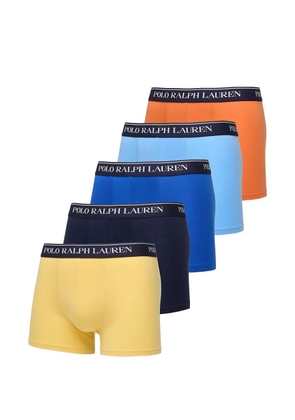 Polo Ralph Lauren logo-waistband boxers (pack of five) - Blue