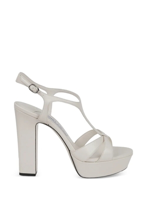 Jimmy Choo Kesia T-bar sandals - White