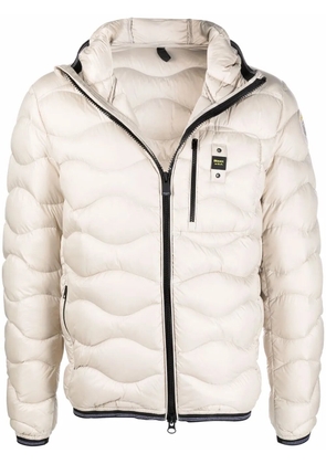Blauer Maurice quilted down jacket - Neutrals