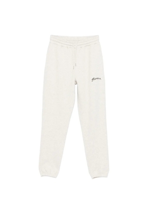 FLÂNEUR embroidery track pants - Grey