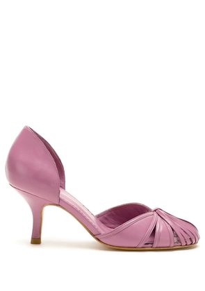 Sarah Chofakian Sarah leather pumps - Purple