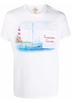 MC2 Saint Barth Formentera J'arrive T-shirt - White