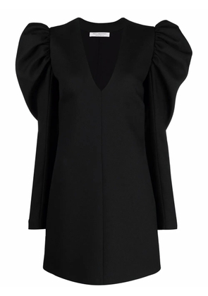 Philosophy Di Lorenzo Serafini puff sleeve mini dress - Black