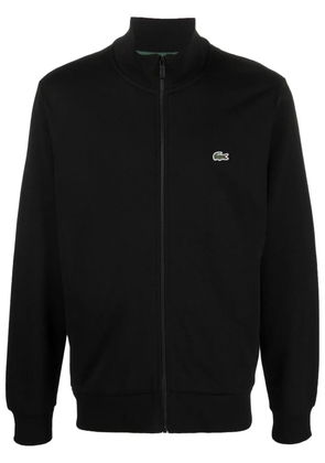 Lacoste high-neck zip-fastening sweatshirt - Black