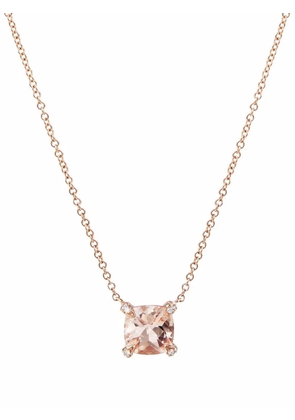 David Yurman 18kt rose gold and sterling silver Petite Chatelaine necklace - Pink
