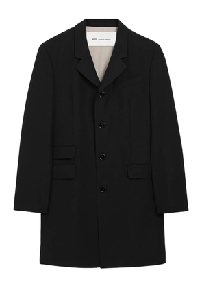AMI Paris single-breasted coat - Black