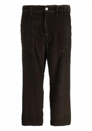 Jejia corduroy cropped trousers - Brown