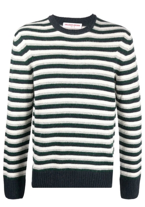Orlebar Brown stripe-print knit jumper - Neutrals