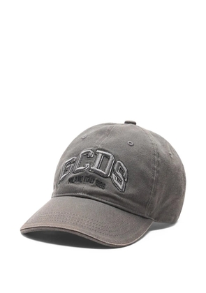 GCDS logo-detail baseball cap - Grey