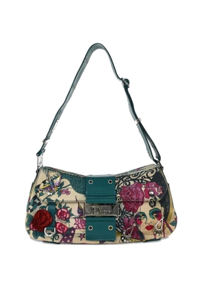 Christian Dior Pre-Owned 2004 Columbus floral-print tote bag - Neutrals