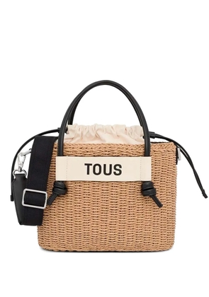 TOUS medium Scoubidou tote bag - Neutrals