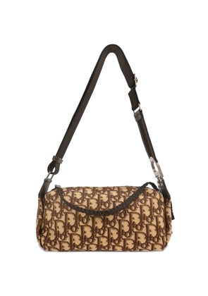 Christian Dior Pre-Owned 2006 Trotter canvas shoulder bag - Neutrals