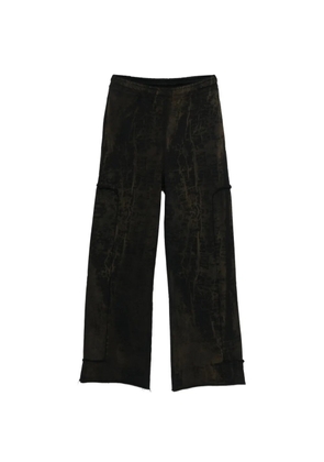 Études Studio cracked track pants - Black
