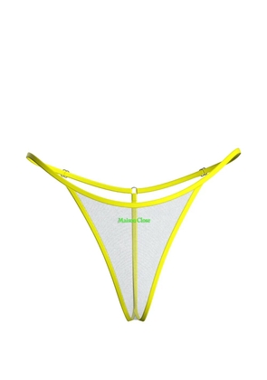 Maison Close Panorama micro thong - Neutrals