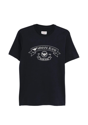 Emporio Armani logo T-shirt - Blue
