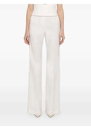 NISSA flared trousers - White