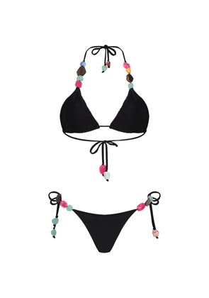 Amir Slama beaded bikini - Black