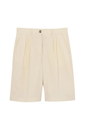 BOMPARD pleated bermuda shorts - Neutrals