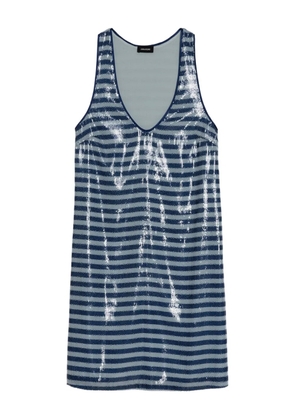 Zadig&Voltaire Rasha sequined dress - Blue