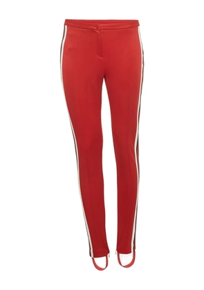 Gucci Pre-Owned stirrup-detail trousers - Red