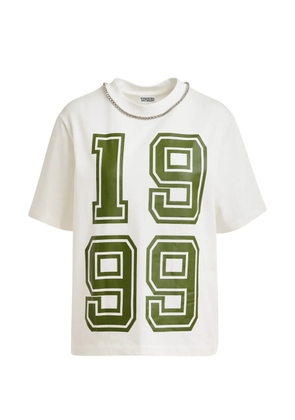 Essentiel Antwerp Jisos number-print T-shirt - White