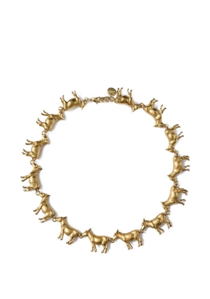 Jacquemus donkey chain necklace - Gold