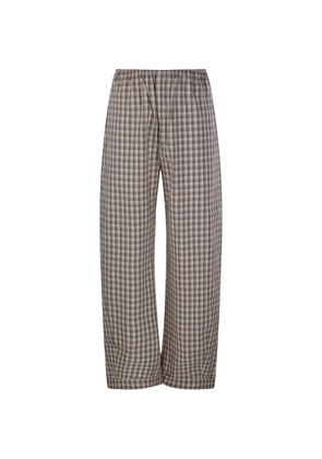 Nanushka Yayoi check trousers - Neutrals