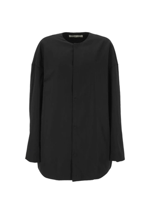 Carven buttoned coat - Black