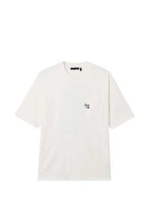 FIVE CM chest-pocket T-shirt - White