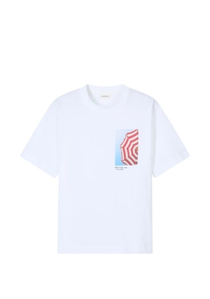 Closed graphic-print T-shirt - White