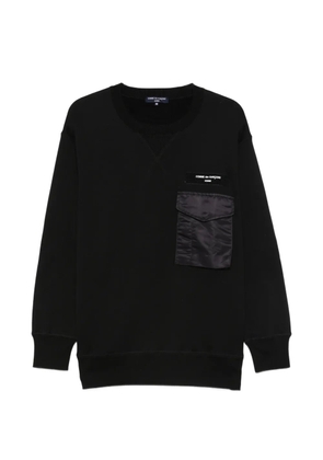 Comme des Garçons Homme pocket-chest crewneck sweatshirt - Black