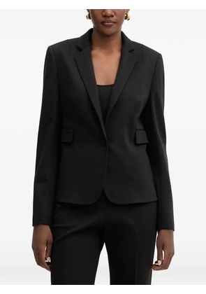 BOSS Jia14 notched lapel blazer - Black