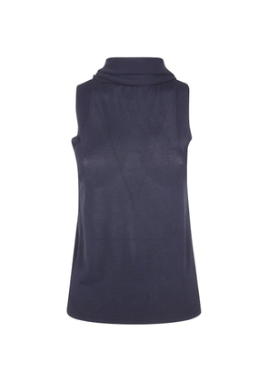 Alberta Ferretti cowl-neck blouse - Black