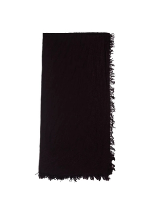 Faliero Sarti frayed scarf - Brown