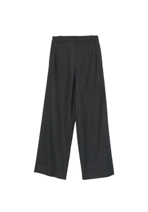 IVORY PARIS wide-leg palazzo pants - Grey