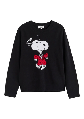 Chinti & Parker Dancing Snoopy sweater - Black