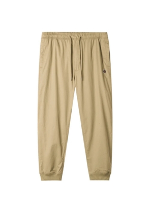 FINGERCROXX elasticated-waistband trousers - Neutrals
