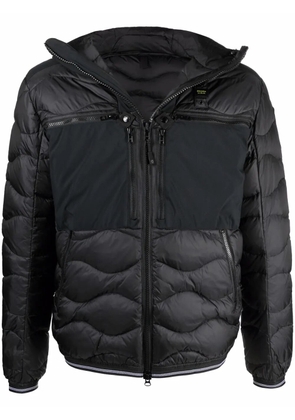 Blauer quilted-finish puffer jacket - Black
