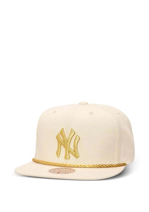 Mitchell & Ness MLB golden ivory snapback cap - Neutrals